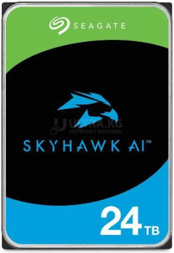 Жесткий диск HDD 24TB Seagate SkyHawk AI , 512MB, 7200RPM, SATAIII [ST24000VE002]