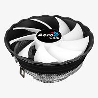 Кулер для процессора Aerocool Air Frost Plus FRGB 3P, Intel 1700/1200/115x/775 AMD AM4/AM3+/AM3/AM2+/AM2/FM2/FM1,110W,120мм FRGB,1500±10% об/м, 55.1CFM, 24.2dBA, 3pin, 124х124х70мм, Серебристо-Черный