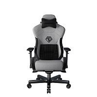 Игровое кресло Gaming Chair AD12XLLA-01-B-F AndaSeat T-Pro II Premium BLACK 4D Armrest 65mm wheels Fabric