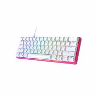 HyperX Alloy Origins 60 572Y6AA#ACB Mechanical Gaming Keyboard,HX Red,Backlight, PINK,RU