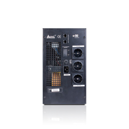 ИБП UPS SVC PTL-5K-LCD, Мощность 5000ВА/4000Вт, PTL-серия, LCD\Tel.line\USB(Smart), Диапазон работы AVR: 145-275В, Бат.: 12В/17Ah*4шт., 3 вых. + клеммная колодка, Чёрный фото 2