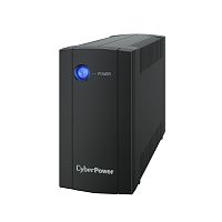 ИБП UPS CyberPowerUTC650EI, Мощность 650ВА/350Вт, UTC-серия, Линейно-интерактивный, Напольный, Диапазон работы AVR:165-290В, Бат.1 шт., Вых: 4xIEC C13, Чёрный