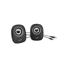 Звуковая система Genius SP-Q160 Dark Grey, 6W (3W x 2), USB питание, 150Hz-20KHz, 1,5 м, 3,5 мм