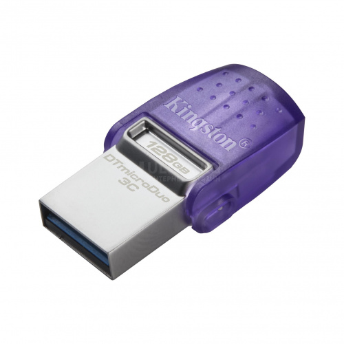 Накопитель на флеш памяти 128GB USB 3.2 + Type-C KINGSTON [DTDUO3CG3/128GB]