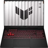 Ноутбук Asus TUF Gaming A16 FA608PM-RV041 AMD Ryzen 9 8940HX (16 ядер/32 потока, up to 5.30Ghz) 24GB DDR5, 512GB+512GB SSD m2 NVMe, 16" WUXGA IPS 165Hz, RTX5060 8GB, Type-C, HDMI, LAN, WF, BT, DOS, клав. с подсв. EN-RU, крышка металл., графит