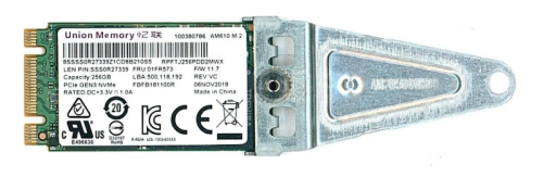 Твердотельный накопитель SSD 256GB Union Memory M.2 NVMe-2242 PCIe AM620 Read/Write 1200/800Mbs SSS0W76181 без упаковки Твердотельный накопитель SSD 256GB Union Memory M.2 NVMe-2242 PCIe AM620 Read/Write 1200/800Mbs SSS0W76181 без упаковки