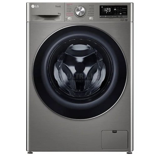 Стиральная машина LG F2V5PS2S 8кг, с паром, серая Стиральная машина LG F2V5PS2S 8кг, с паром, серая