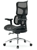 Office Chair SIHOO S100-203 BLACK 3D Armrest, class 4 TUV gaslift,350mm aluminum base