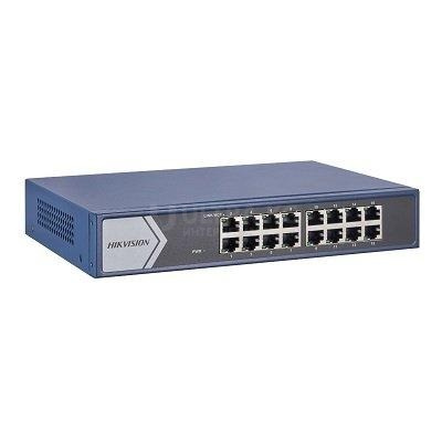 Коммутатор сетевой HIKVISION DS-3E1516-EI (16x1Gb/s, /56Gbps) 12 W Коммутатор сетевой HIKVISION DS-3E1516-EI (16x1Gb/s, /56Gbps) 12 W