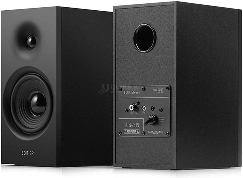 Звуковая система Edifier R1080BT, ≥84dB(A), 67Hz - 20000Hz, RMS 24W(12W+12W), DSP, 4" Mid-range and bass drivers + 0.75"(Treble), Bluetooth5.1, Line In, AUX, black Звуковая система Edifier R1080BT, ≥84dB(A), 67Hz - 20000Hz, RMS 24W(12W+12W), DSP, 4" Mid-range and bass drivers + 0.75"(Treble), Bluetooth5.1, Line In, AUX, black