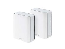 Mesh Wi-Fi система ASUS BD4(W-2-PK) 802.11be, 2882 Mb/s 5 GHz + 688 Mb/s 2.4 GHz, 2×2 MIMO, 2×2.5G WAN/LAN, 4 внутр. антенны, Quad-Core 1.5