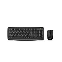 Keyboard + Mouse Genius Smart KM-8100, Беспроводная мышь 2.4G, Чёрный