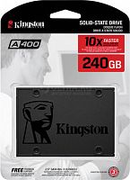 Твердотельный накопитель SSD 240GB Kingston A400 SATAIII 2.5" Read/Write up 500/350MB/s (без упаковки)