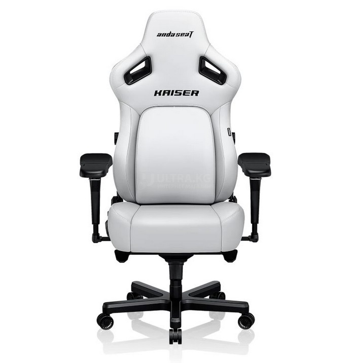 Gaming Chair AD12YDDC-L-20-W-PV/C AndaSeat Kaiser 4 L WHITE 5D Armrest 65mm wheels PVC Leather Gaming Chair AD12YDDC-L-20-W-PV/C AndaSeat Kaiser 4 L WHITE 5D Armrest 65mm wheels PVC Leather