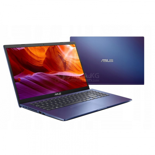 Ноутбук ASUS X509JA INDIGO IRIDESCENSE Intel Core i3-1005G1 (up to 3.4Ghz), 20GB, 1TB HDD + 128GB M.2 NVMe PCIe, Intel HD Graphics 620, 15.6" LED FULL HD (1920x1080), WiFi, BT, Cam, DOS, Eng-Rus