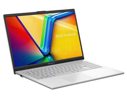 Ноутбук Asus VIVOBOOK X1504VA-BQ3988 Intel i7-150U(up to 5.40GHz) 8GB DDR4, 512GB SSD NVMe, 15.6" FHD (1920 x 1080) IPS, Intel Graphics, Type-C, HDMI, WiFi, BT, WIN11H, клав. с подсв EN-RU, серебро фото 2 Ноутбук Asus VIVOBOOK X1504VA-BQ3988 Intel i7-150U(up to 5.40GHz) 8GB DDR4, 512GB SSD NVMe, 15.6" FHD (1920 x 1080) IPS, Intel Graphics, Type-C, HDMI, WiFi, BT, WIN11H, клав. с подсв EN-RU, серебро фото 2