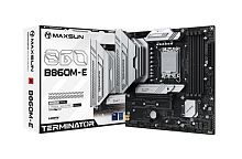 Матплата MAXSUN MS-Terminator B860M-E, LGA1851, Intel B860, 4xDDR5, 1xPCI-E 5.0x16, 1xPCI-E 4.0x4, Sound8Ch, GLAN, 4SATA+2M.2, mATX, 8USB3.2+4USB2.0, HDMI, DP