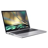 Ноутбук Acer Aspire A315-59 Pure Silver Intel Core i5-1235U (up to 4.4Ghz), 8GB DDR4, 512GB M.2 NVMe PCIe, Intel® Iris® Xe Graphics Eligible 80EUs, 15.6" IPS FULL HD, WiFi, BT, Cam, RJ45, DOS, Eng-Rus