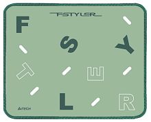 Коврик для мышки A4tech Fstyler FP25 Green 25*20*0.2cm, тканевое покрытие