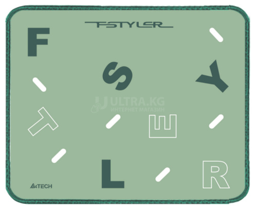 Коврик для мышки A4tech Fstyler FP25 Green 25*20*0.2cm, тканевое покрытие