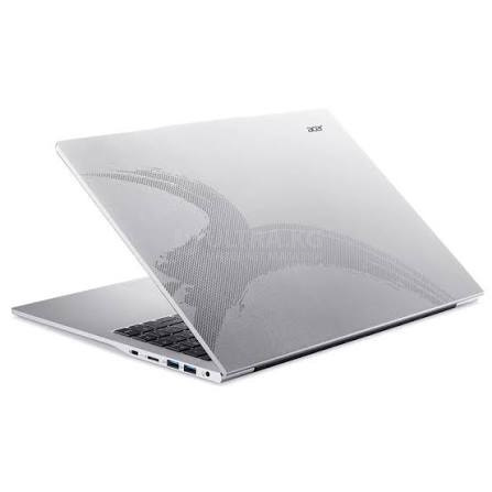 Ноутбук Acer Aspire Lite-AL-16-54P-37J9 Intel Core i3-1305U (up to 4.50Ghz) 8GB DDR5, 256GB SSD NVMe, 16" WUXGA IPS, Intel UHD Graphics, Type-C, WiFi, Bluetooth, ENG-RUS, серебро фото 2 Ноутбук Acer Aspire Lite-AL-16-54P-37J9 Intel Core i3-1305U (up to 4.50Ghz) 8GB DDR5, 256GB SSD NVMe, 16" WUXGA IPS, Intel UHD Graphics, Type-C, WiFi, Bluetooth, ENG-RUS, серебро фото 2