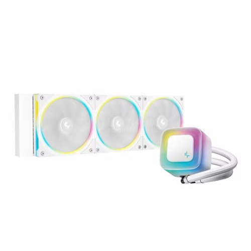 DEEPCOOL LE360 PRO WH WHITE ARGB 120*3 FAN LGA1851/1700/1200/115*/AMD DEEPCOOL LE360 PRO WH WHITE ARGB 120*3 FAN LGA1851/1700/1200/115*/AMD
