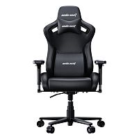 Gaming Chair AD12YXL-17-B-PV AndaSeat Kaiser 2 Pro XL BLACK 4D Armrest 65mm wheels PVC Leather