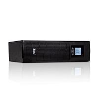 ИБП UPS SVC RTU-2KL-LCD, 2000VA (1600W), Стоечный 19'' 2U, RTU-серия, USB-SMART, Диапазон работы AVR: 165-280В, Бат.: 9Ач*3 шт., Вентилятор: 8cм*1шт. Выходные разъемы: 2 х Schuko + 1 х IEC C13., Чёрный (1 год)