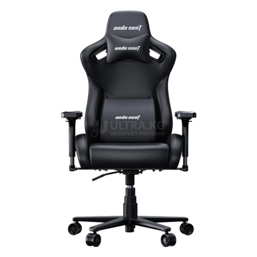 Gaming Chair AD12YXL-17-B-PV AndaSeat Kaiser 2 Pro XL BLACK 4D Armrest 65mm wheels PVC Leather