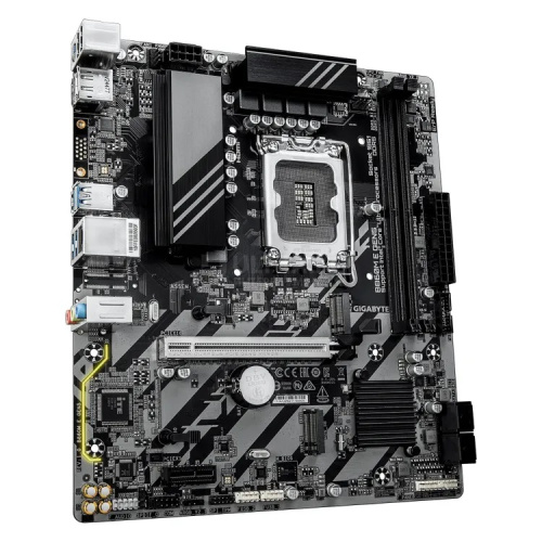 Матплата Gigabyte B860M E GEN5, LGA1851, Intel B860, 2xDDR5 PC70400, 1xPCI-E 5.0x16, 1xPCI-E3.0x1, Sound8Ch, GLAN, 4SATA+2M.2, RAID, mATX, 6USB3.2+6USB2.0, HDMI, DP фото 2 Матплата Gigabyte B860M E GEN5, LGA1851, Intel B860, 2xDDR5 PC70400, 1xPCI-E 5.0x16, 1xPCI-E3.0x1, Sound8Ch, GLAN, 4SATA+2M.2, RAID, mATX, 6USB3.2+6USB2.0, HDMI, DP фото 2