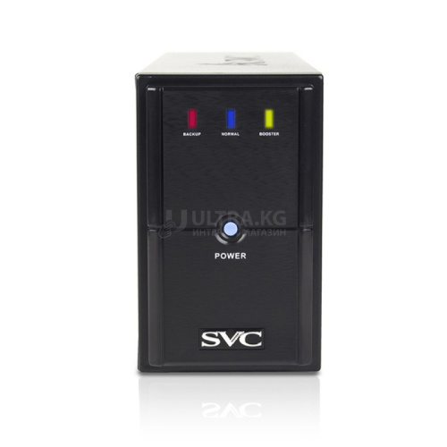 ИБП UPS SVC V-600-L, 600VA(360W), 12V/7.5Ah, 165-275В, Вход 220В, Выход 220В +/-10% x 3 вых. (2 Shuko CEE7 + 1 IEC C13 (Bypass)), Частота 50Гц, Время переключения 3 м/с, Черный, Пластиковый корпус ИБП UPS SVC V-600-L, 600VA(360W), 12V/7.5Ah, 165-275В, Вход 220В, Выход 220В +/-10% x 3 вых. (2 Shuko CEE7 + 1 IEC C13 (Bypass)), Частота 50Гц, Время переключения 3 м/с, Черный, Пластиковый корпус