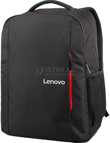 Рюкзак для ноутбука Lenovo B510 Черный 15.6" Водоотталкивающая ткань. Смягчающие наплечные ремни с регулировкой. Скрытый передний карман на молнии, встроенный органайзер, застежка молния. [GX40Q75214]