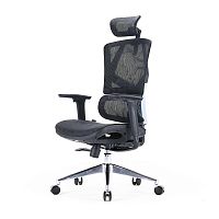 Office Chair SIHOO M90C-401 BLACK 3D Armrest, class 3 TUV gaslift,350mm aluminuim base