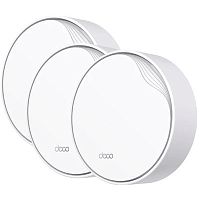 Mesh Wi-Fi система TP-LINK Deco X50-Poe (3-PK) AX3000 Dual-Band, 2402Mb/s 5GHz+574Mb/s 2.4GHz, WAN/LAN 1x2,5 Гбит/с, 4 antenna, Parental Control