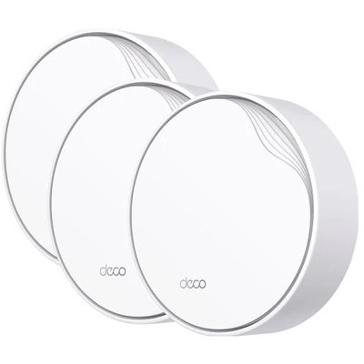 Mesh Wi-Fi система TP-LINK Deco X50-Poe (3-PK) AX3000 Dual-Band, 2402Mb/s 5GHz+574Mb/s 2.4GHz, WAN/LAN 1x2,5 Гбит/с, 4 antenna, Parental Control Mesh Wi-Fi система TP-LINK Deco X50-Poe (3-PK) AX3000 Dual-Band, 2402Mb/s 5GHz+574Mb/s 2.4GHz, WAN/LAN 1x2,5 Гбит/с, 4 antenna, Parental Control