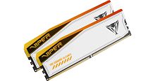 DDR5 48GB (2x24GB) PC-52800 (6600MHz) PATRIOT EP VIPER ELITE 5 RGB TUF GAMING WHITE PVER548G66C34KT
