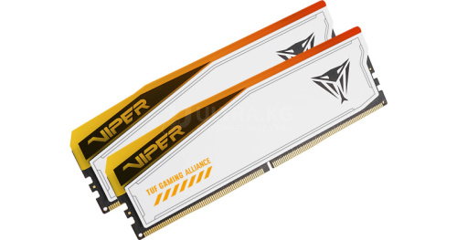 DDR5 48GB (2x24GB) PC-52800 (6600MHz) PATRIOT EP VIPER ELITE 5 RGB TUF GAMING WHITE PVER548G66C34KT DDR5 48GB (2x24GB) PC-52800 (6600MHz) PATRIOT EP VIPER ELITE 5 RGB TUF GAMING WHITE PVER548G66C34KT