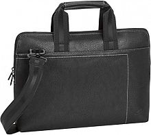 Сумка для ноутбука RivaCase 8930 (PU) black slim Laptop bag 15,6"