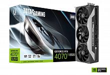 Видеокарта RTX 4070Ti ZOTAC GAMING GeForce RTX 4070 Ti SUPER SOLID 16GB GDDR6X, Engine clock 2610 MHz, Memory clock 21000MHz, 256Bit, 3xDP, HDMI [ZT-D40730R-10P]