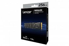 Твердотельный накопитель SSD 256GB Lexar M.2, NVME PCIe Gen 3, 2280 TLC 3D, Read/Write up 3300/1300MB/s, 240000 IOPS [LNM620X256G-RNNNG]