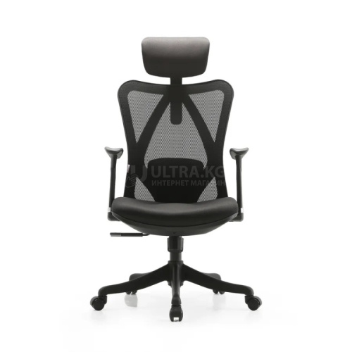 Office Chair SIHOO M16-201 BLACK class 3 TUV gaslift,330mm PP base