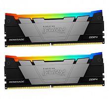 Оперативная память DDR4 16GB (2x8GB) PC-25600 (3200MHz) CL16 KINGSTON XMP FURY RENEGADE RGB [KF432C16RB2AK2/16]