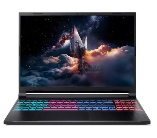 Ноутбук Acer NITRO V ANV15-52-74Y5 i7-13620H(up to 4.90Ghz) 24GB DDR4, 2TB SSD m2 NVMe, 15.6" FHD IPS 165Hz, NVIDIA RTX 5050 8GB, Type-C, Thunderbolt, HDMI, LAN, WF, BT, WIN11H, клав с подсв., ENG-RUS, черный