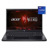 Ультрабук Acer NITRO V 15 ANV15-51-93HS Intel I9-13900H (up to 5.4GHz), 16GB DDR5, 512GB NVMe, 15.6" FHD IPS 165Hz, RTX 4060 8GB, Type-C-Thunderbolt 4.0, LAN, WF, BT, DOS, клав.с подсв., ENG-RUS, черный [NH.QQEEM.007]