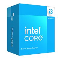 Процессор Intel Core i3-14100F, LGA1700, 3.5-4.7GHz, 12MB Cache L3, no VGA, EMT64,4 Cores + 8 Threads, Tray, Raptor Lake