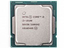Процессор Intel Core i3-10100, LGA1200, 3.6-4.3GHz, 6MB Cache L3,EMT64,4 Cores + 8 Threads,Tray,Comet Lake