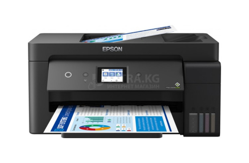 МФУ Epson L14150 (Printer-copier-scaner-fax, A3+, 17/9ppm (Black/Color), 4800x2400 dpi, 64-256g/m2, 1200x2400 scaner/copier,LCD 6.1 cm Wi-Fi МФУ Epson L14150 (Printer-copier-scaner-fax, A3+, 17/9ppm (Black/Color), 4800x2400 dpi, 64-256g/m2, 1200x2400 scaner/copier,LCD 6.1 cm Wi-Fi