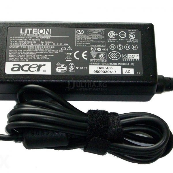 Блок питания Acer 19v 3.42A 65W (5.5x1.7mm) Блок питания Acer 19v 3.42A 65W (5.5x1.7mm)