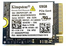 Твердотельный накопитель SSD 128GB Kingston Gn4x4 M.2 2230 [OM3PGP4128P-AH]