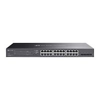 Коммутатор POE Omada TP-LINK SG2428P (24×POE+ 1Гбит/ 4×SFP 1Гбит/ 20 Гбит/с/ Auto MDI/MDIX/ Cloud/ Omada SDN/ L2+/ 250W)